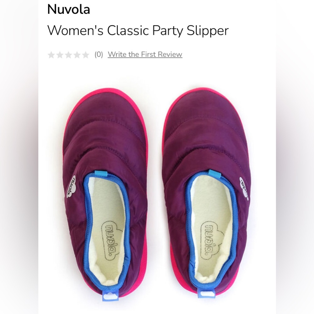 Nuvola classic party slipper